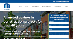 Desktop Screenshot of newmar.com