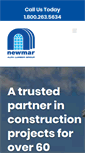Mobile Screenshot of newmar.com